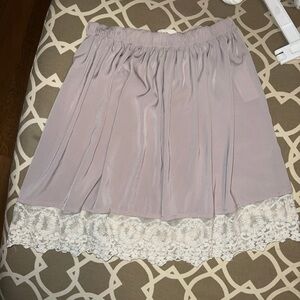 Abercrombie and fitch small under garment slip lace